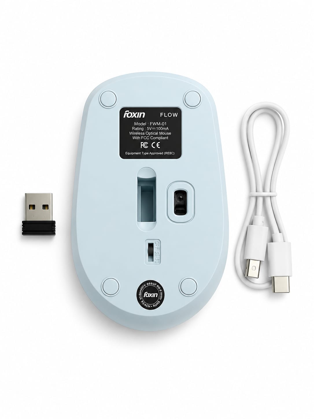 FOXIN FLOW WIRELESS OPTICAL MOUSE